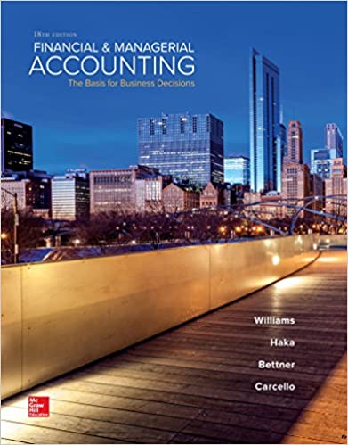 Financial & Managerial Accounting (18th Edition) - Original PDF
